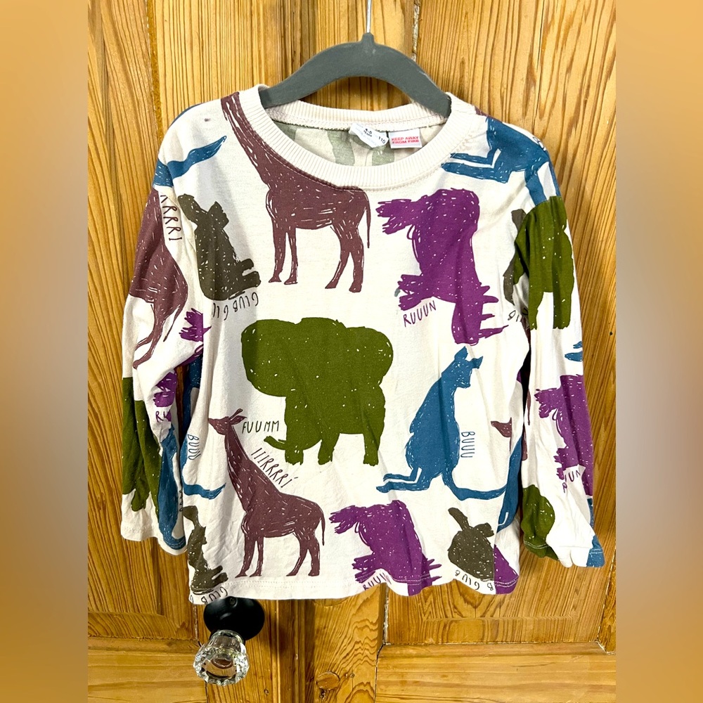 Zara printed tee
